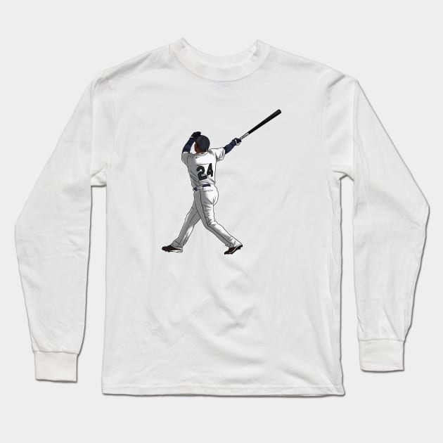 Ken Griffey Jr Long Sleeve T-Shirt by SickSticksCo